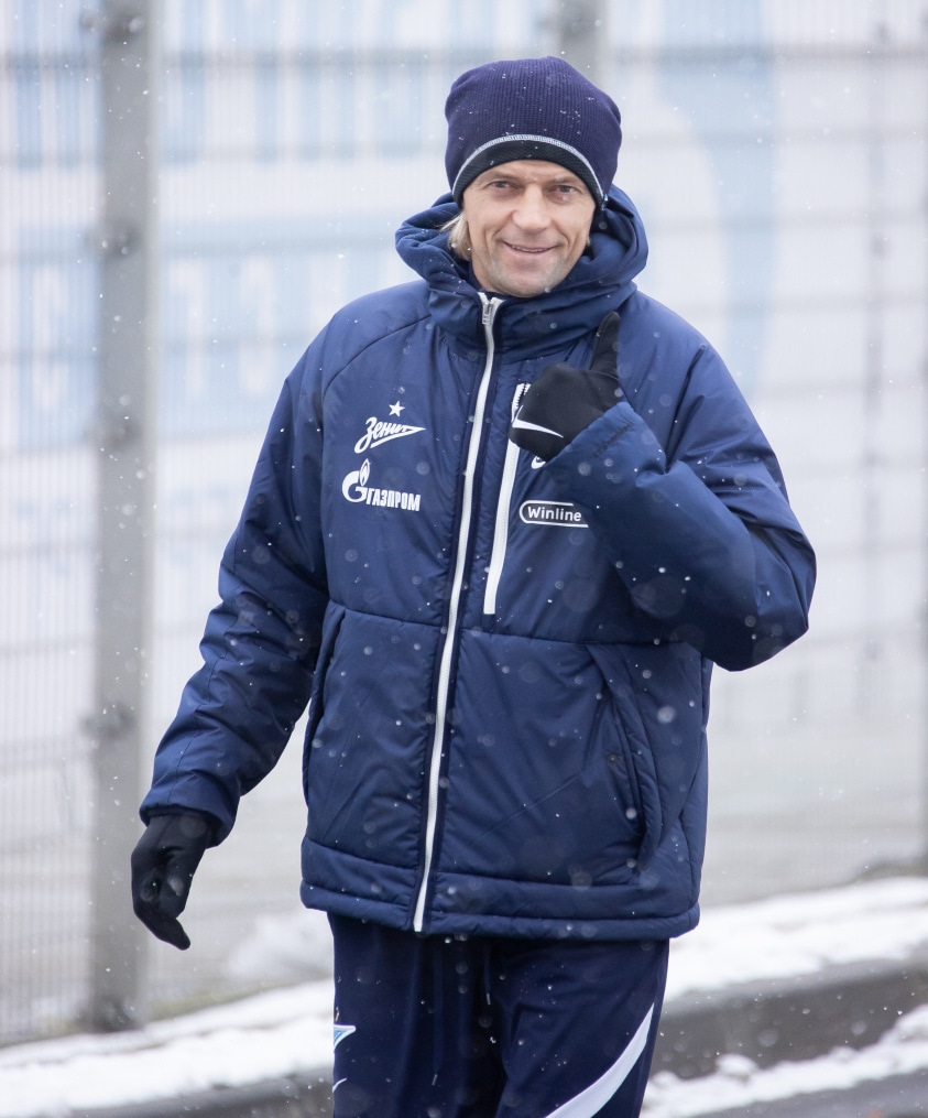 Открытая тренировка «Зенита» перед матчем с «Ахматом»