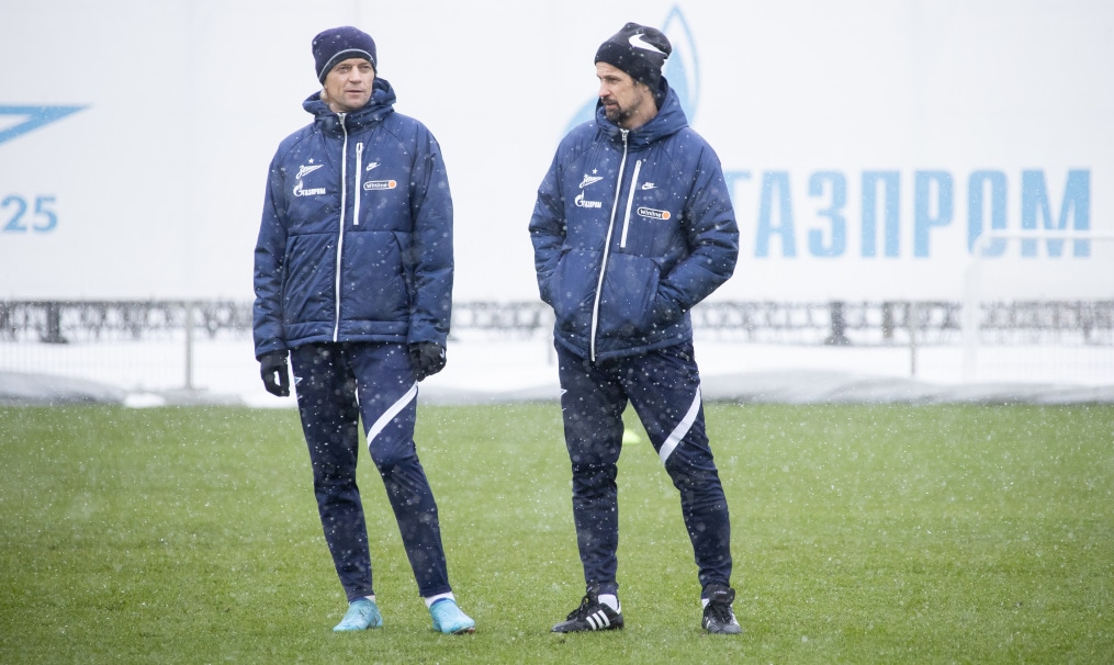 Открытая тренировка «Зенита» перед матчем с «Ахматом»