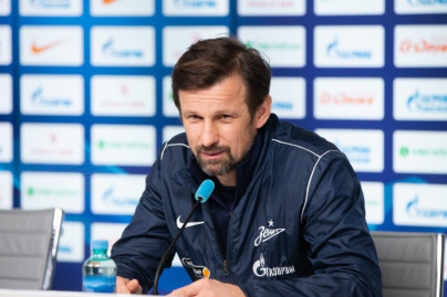 Пресс-конференция «Зенита» перед матчем с «Ахматом»
