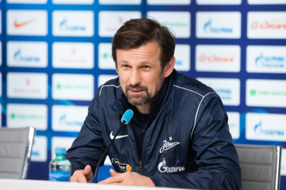 Пресс-конференция «Зенита» перед матчем с «Ахматом»