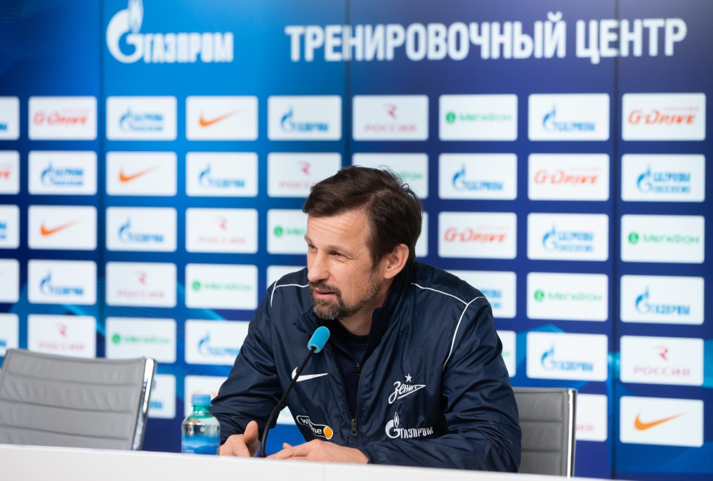 Пресс-конференция «Зенита» перед матчем с «Ахматом»
