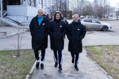 Утренняя прогулка перед матчем «Рубин» — «Зенит»