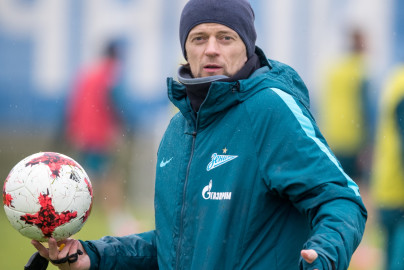 Открытая тренировка «Зенита», перед матчем с «Уралом»