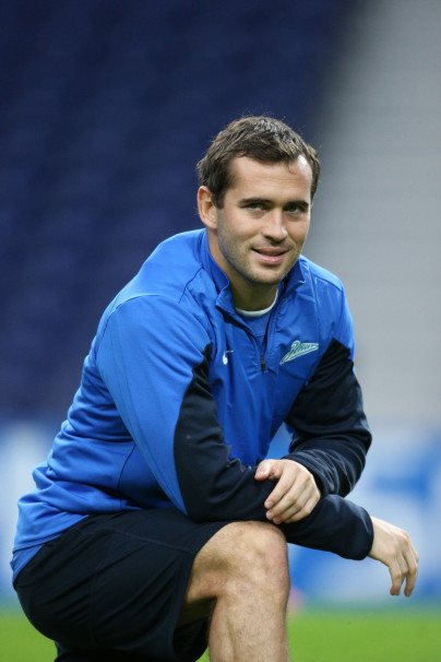 Сине-бело-голубые провели тренировку на «Драгау»