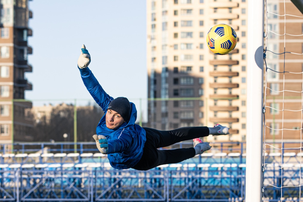 Первая зимняя тренировка «Зенита»-м