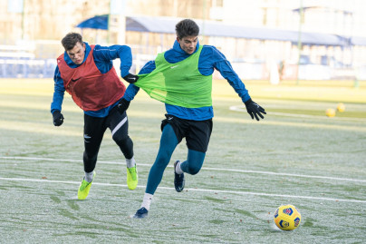 Первая зимняя тренировка «Зенита»-м