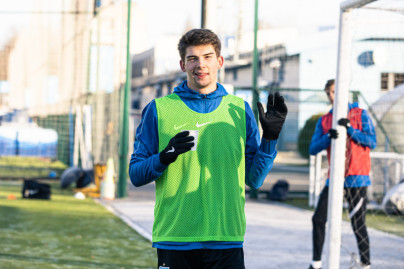 Первая зимняя тренировка «Зенита»-м