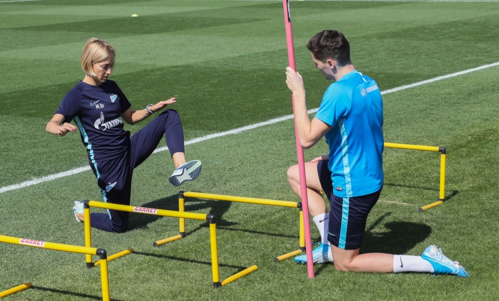 «Газпром»-тренировочные сборы в Катаре: 18 января, утренняя тренировка