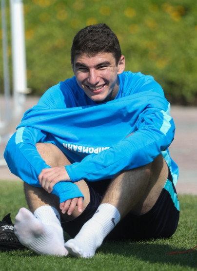 «Газпром»-тренировочные сборы в Катаре: 18 января, утренняя тренировка