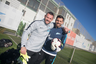 Открытая тренировка «Зенита» перед матчем с «Динамо»