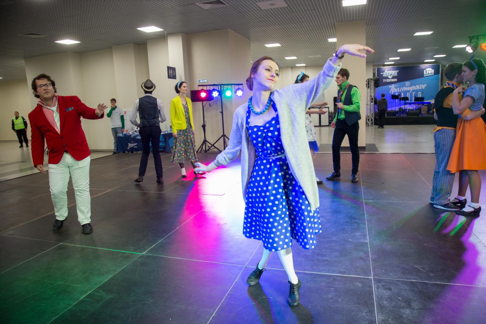 Фан-променад на матче Кубок России 2017/18, «Динамо» (СПб) — «Зенит»