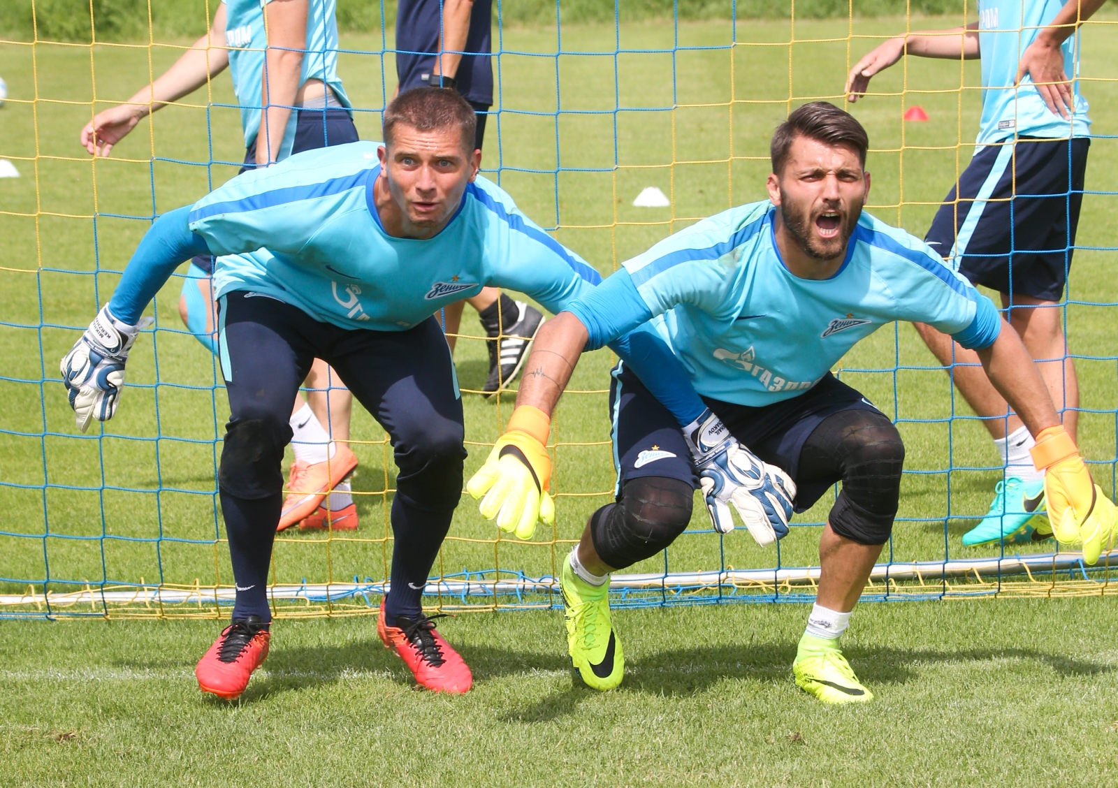 «Газпром»-тренировочные сборы в Швейцарии: утренняя тренировка 11 июля