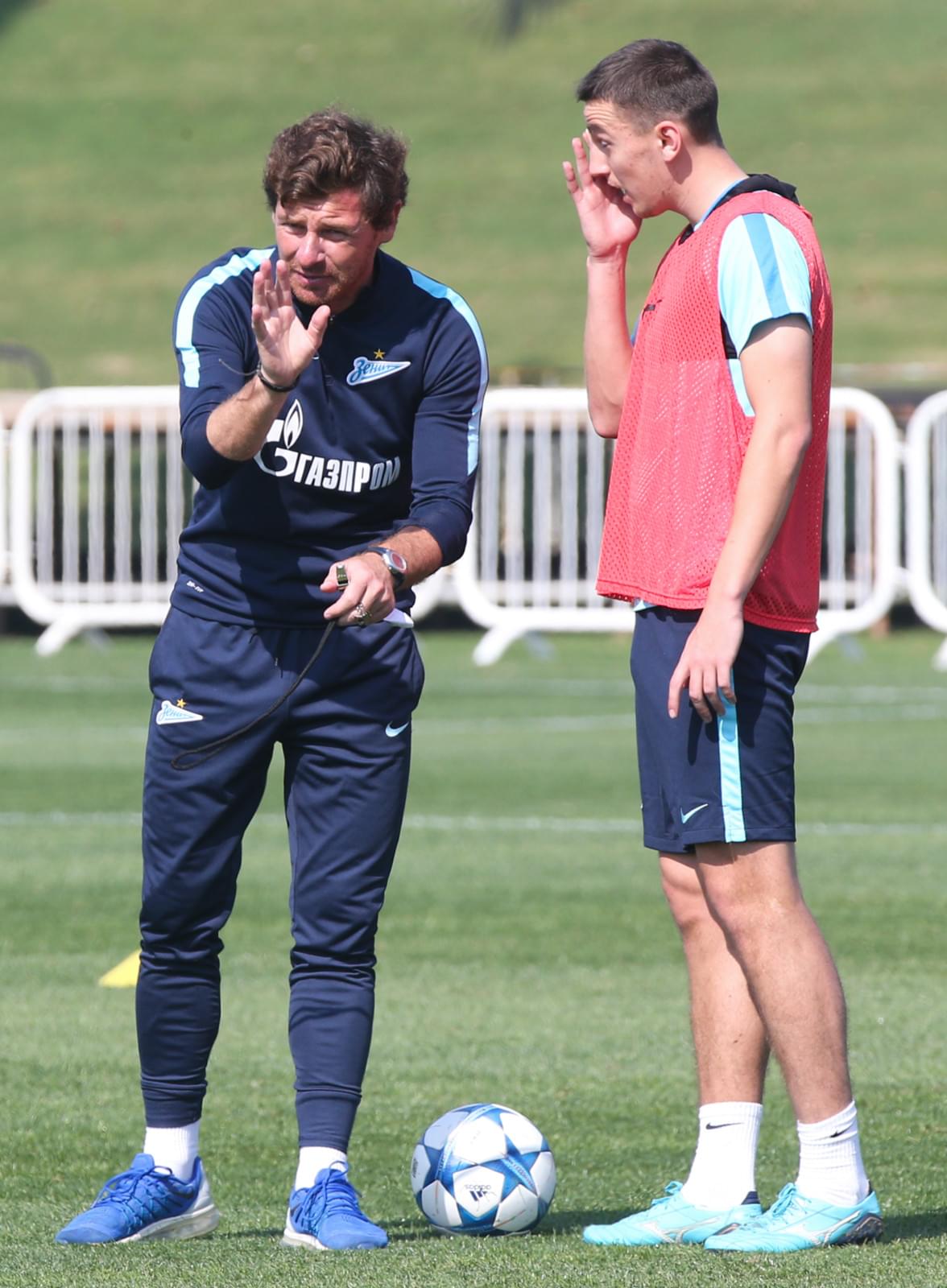 «Газпром»-тренировочные сборы в Дохе: 20 января, утренняя тренировка