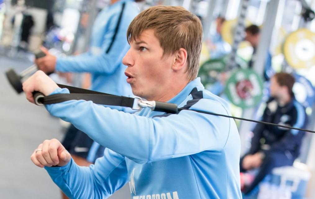 Сборы в Катаре: 20 января, утренняя тренировка