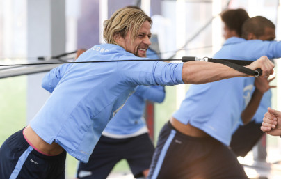 Сборы в Катаре: 14 января, вечерняя тренировка