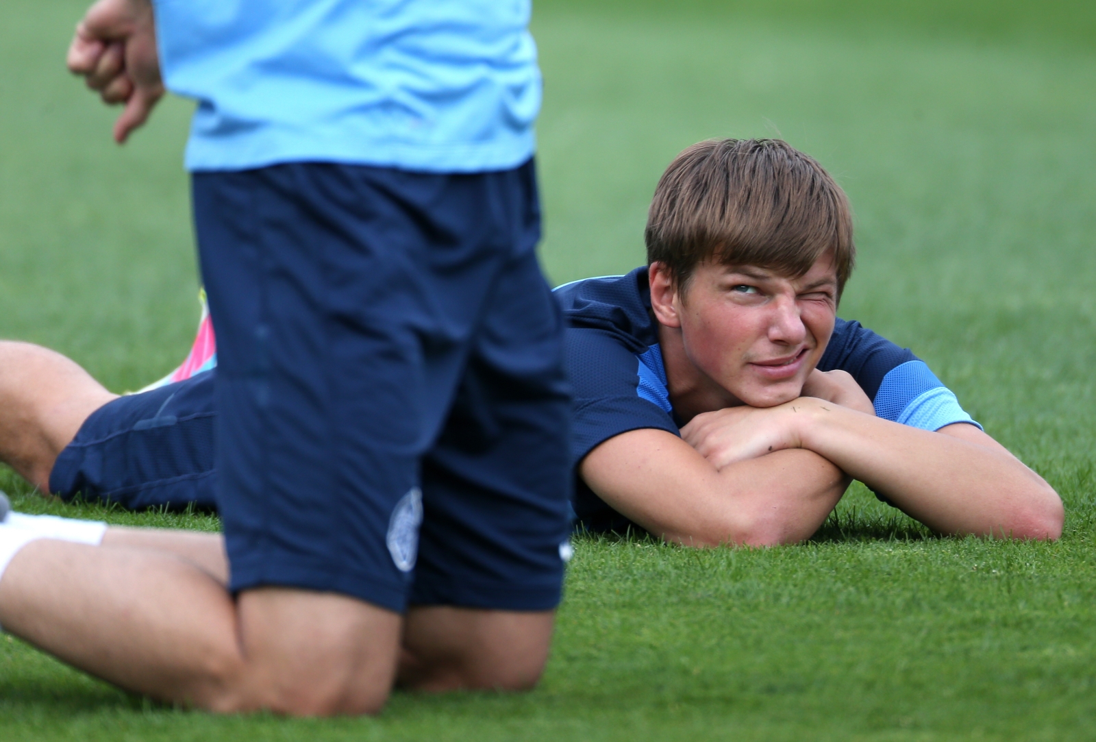 Сборы в Киеве: 1 июля, вечерняя тренировка