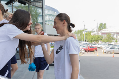 Утренняя прогулка перед матчем с «Енисеем»
