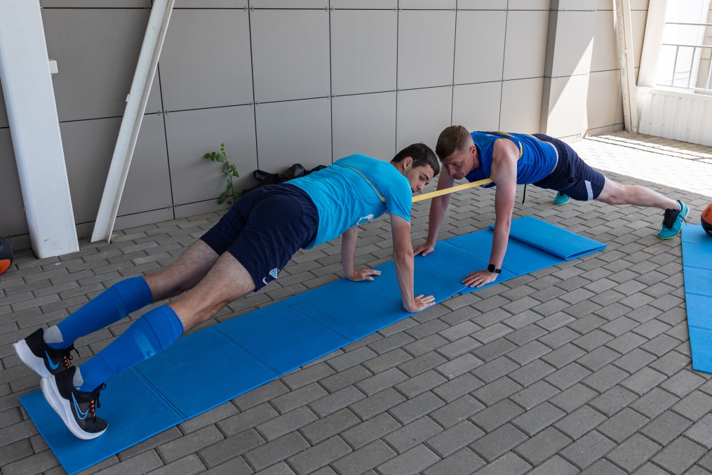 «Газпром» — тренировочные сборы «Зенита»-м в Ставропольском крае: 29 июня, утренняя тренировка