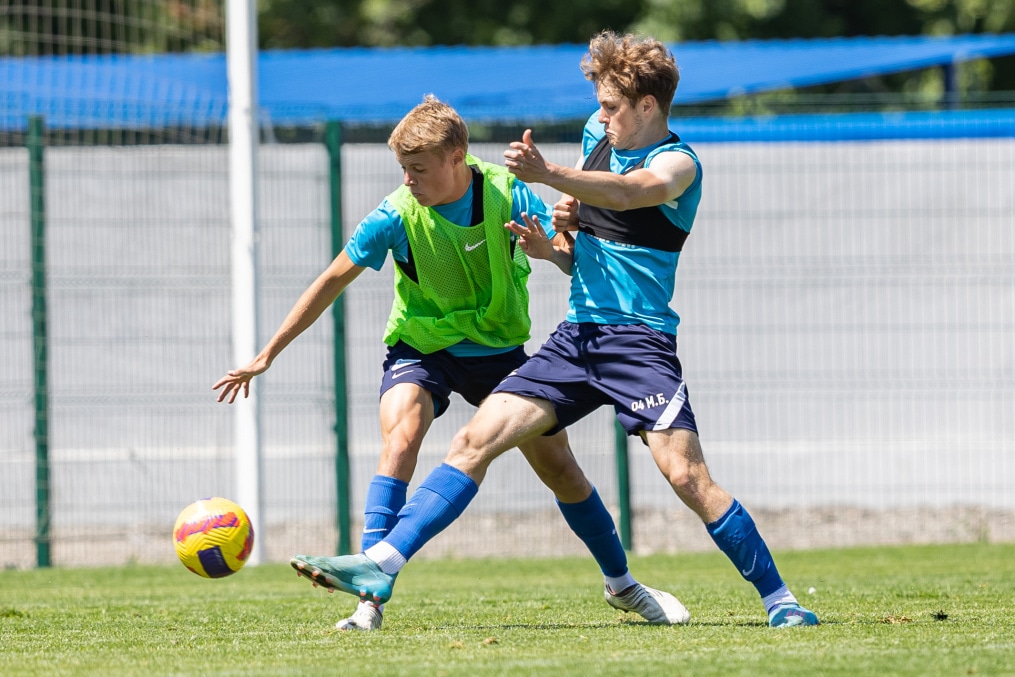 «Газпром» — тренировочные сборы «Зенита»-м в Ставропольском крае: 29 июня, утренняя тренировка