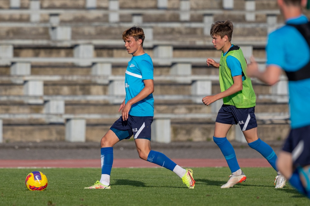 «Газпром» — тренировочные сборы «Зенита»-м в Ставропольском крае: 29 июня, вечерняя тренировка