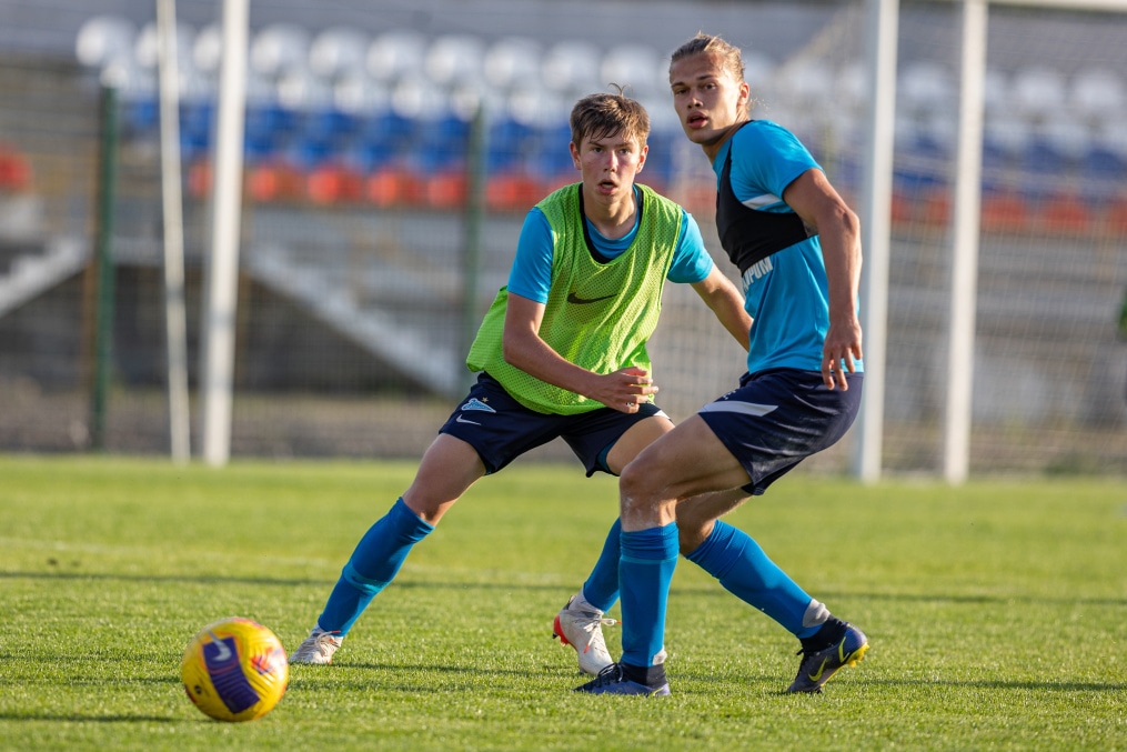 «Газпром» — тренировочные сборы «Зенита»-м в Ставропольском крае: 29 июня, вечерняя тренировка