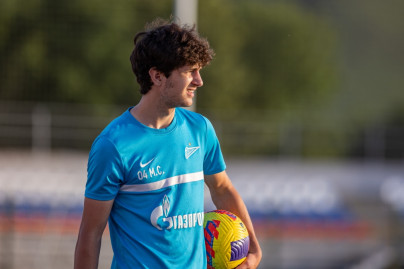 «Газпром» — тренировочные сборы «Зенита»-м в Ставропольском крае: 29 июня, вечерняя тренировка