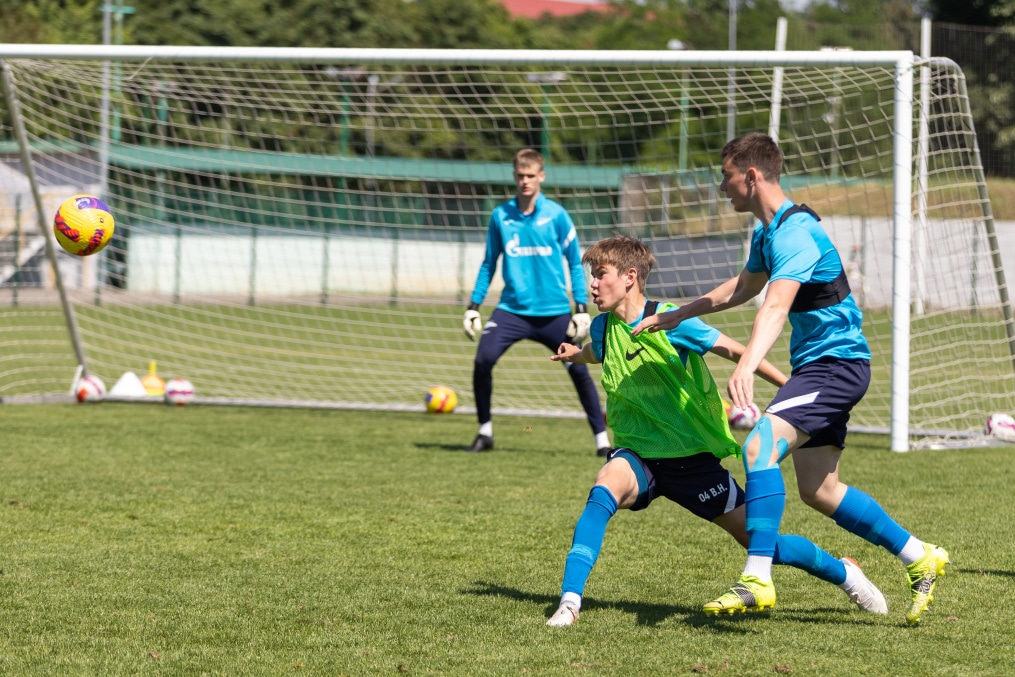 «Газпром» — тренировочные сборы «Зенита»-м в Ставропольском крае: 30 июня, утренняя тренировка