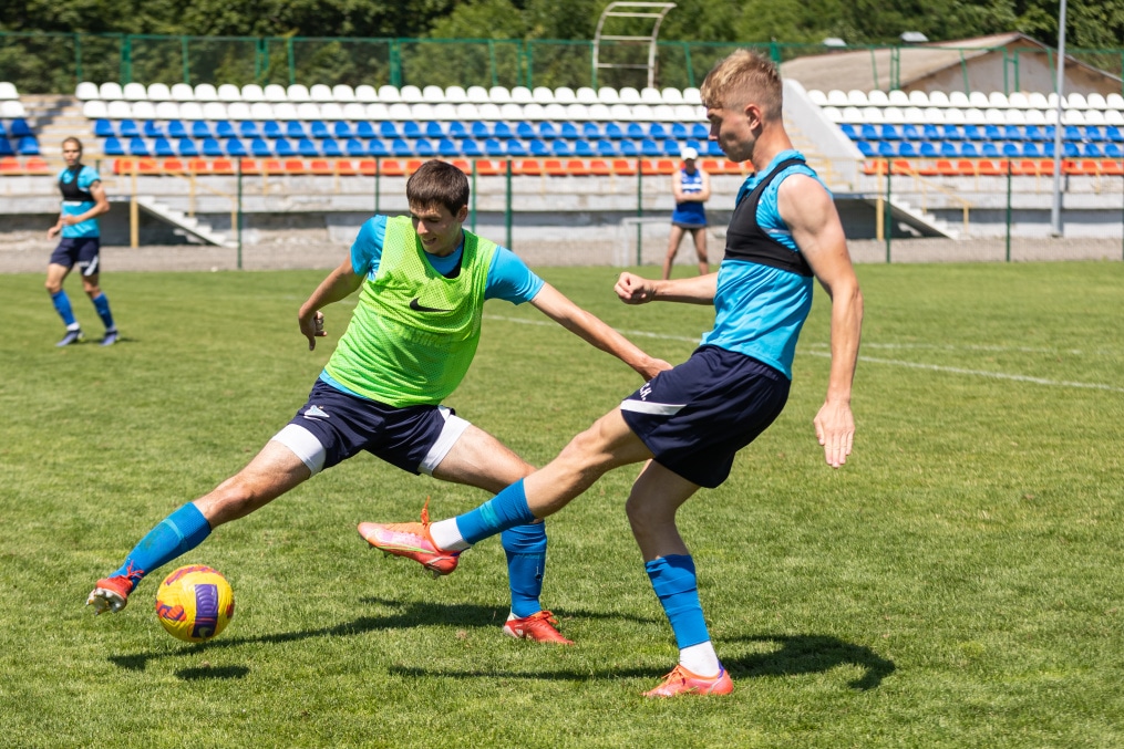 «Газпром» — тренировочные сборы «Зенита»-м в Ставропольском крае: 30 июня, утренняя тренировка