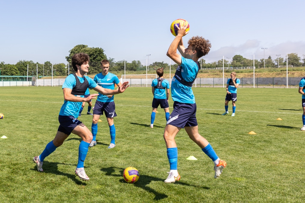 «Газпром» — тренировочные сборы «Зенита»-м в Ставропольском крае: 30 июня, утренняя тренировка