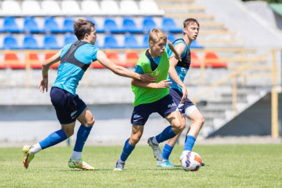 «Газпром» — тренировочные сборы «Зенита»-м в Ставропольском крае: 30 июня, утренняя тренировка