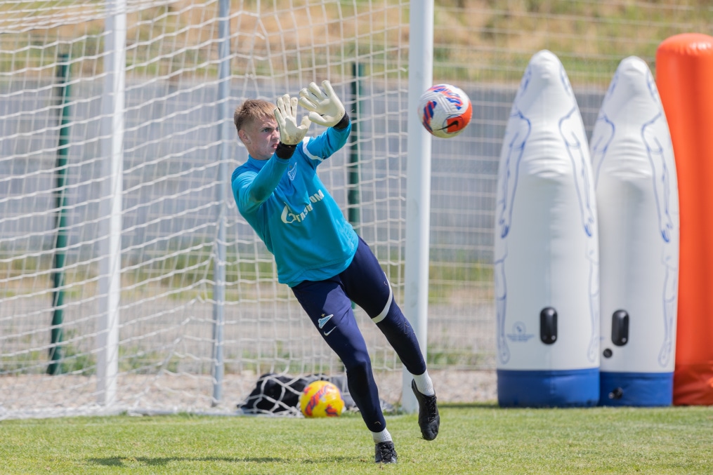 «Газпром» — тренировочные сборы «Зенита»-м в Ставропольском крае: 5 июля, утренняя тренировка