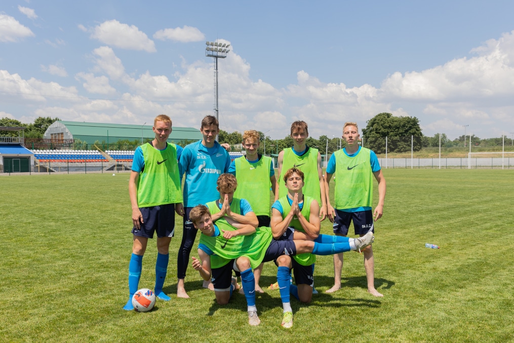 «Газпром» — тренировочные сборы «Зенита»-м в Ставропольском крае: 5 июля, утренняя тренировка