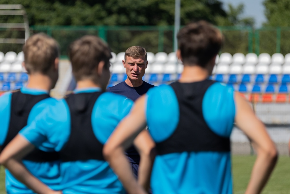 «Газпром» — тренировочные сборы «Зенита»-м в Ставропольском крае: 5 июля, утренняя тренировка