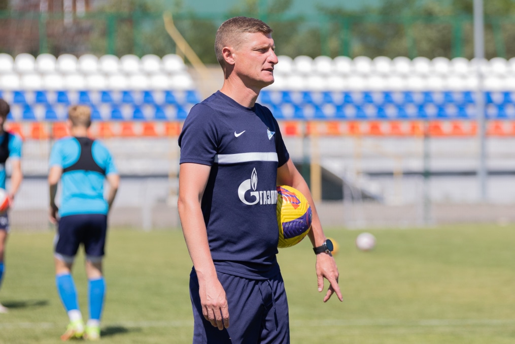 «Газпром» — тренировочные сборы «Зенита»-м в Ставропольском крае: 5 июля, утренняя тренировка