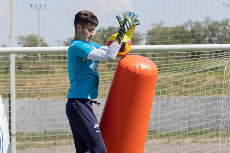 «Газпром» — тренировочные сборы «Зенита»-м в Ставропольском крае: 5 июля, утренняя тренировка