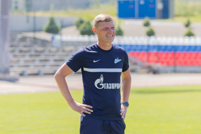 «Газпром» — тренировочные сборы «Зенита»-м в Ставропольском крае: 5 июля, утренняя тренировка