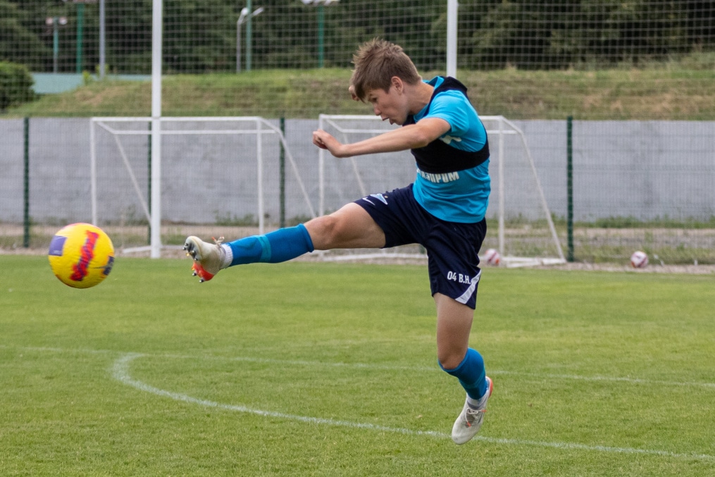 «Газпром» — тренировочные сборы «Зенита»-м в Ставропольском крае:  5 июля, вечерняя тренировка