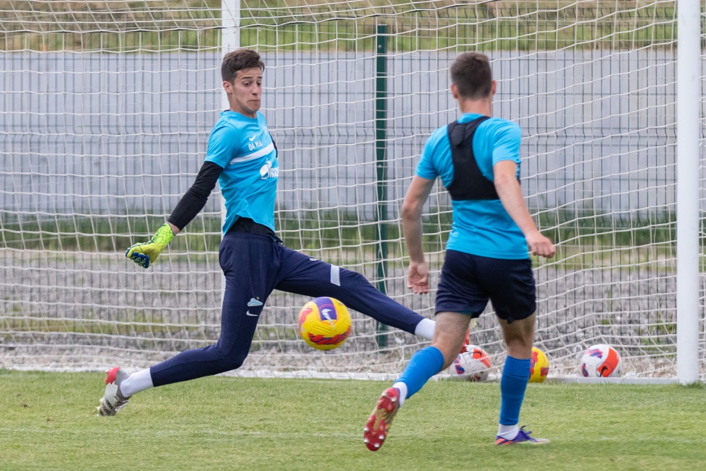 «Газпром» — тренировочные сборы «Зенита»-м в Ставропольском крае:  5 июля, вечерняя тренировка