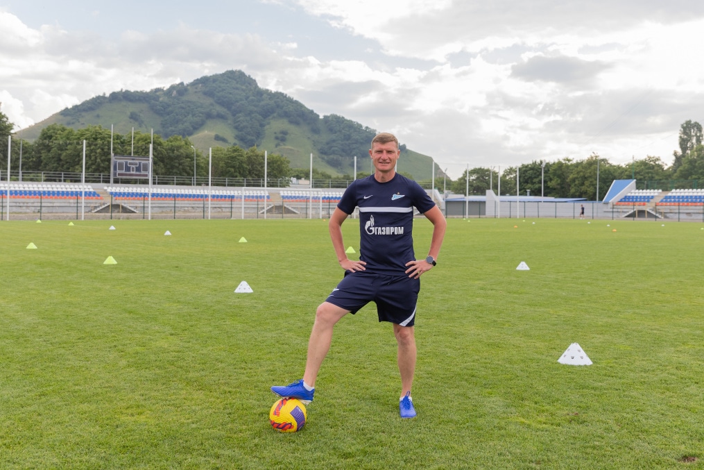 «Газпром» — тренировочные сборы «Зенита»-м в Ставропольском крае:  5 июля, вечерняя тренировка