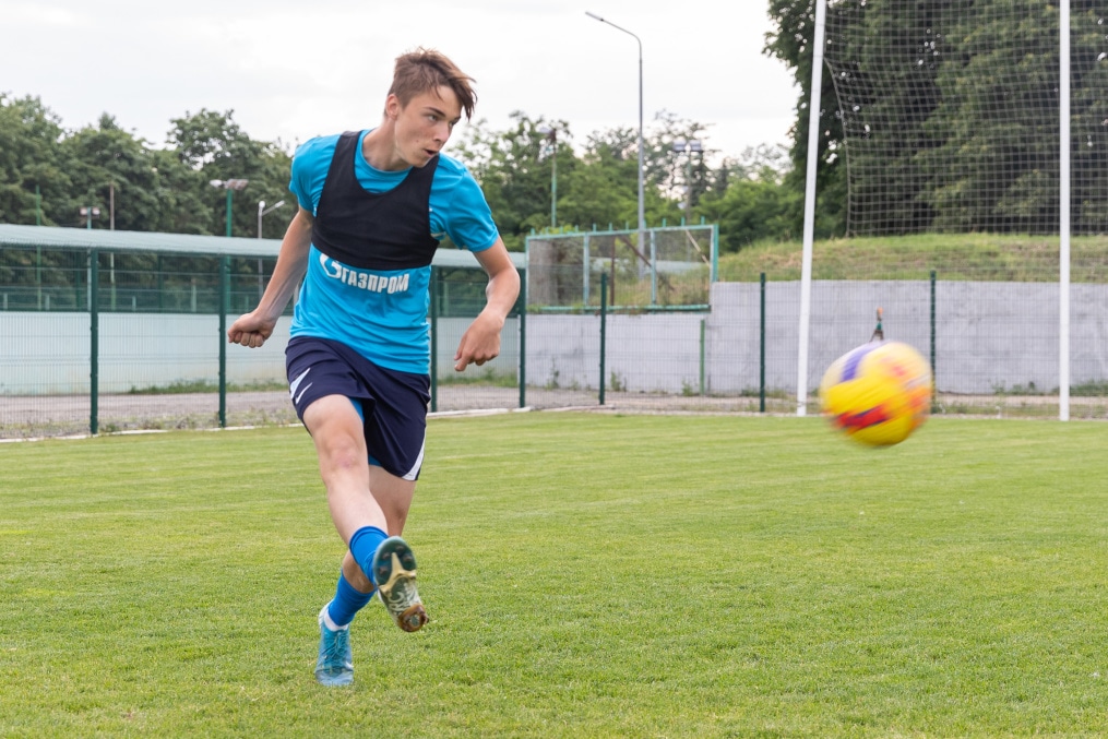 «Газпром» — тренировочные сборы «Зенита»-м в Ставропольском крае:  5 июля, вечерняя тренировка