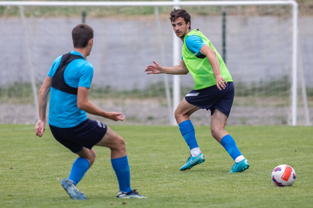 «Газпром» — тренировочные сборы «Зенита»-м в Ставропольском крае:  5 июля, вечерняя тренировка