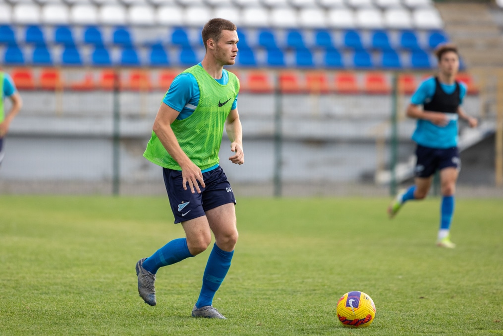 «Газпром» — тренировочные сборы «Зенита»-м в Ставропольском крае:  5 июля, вечерняя тренировка