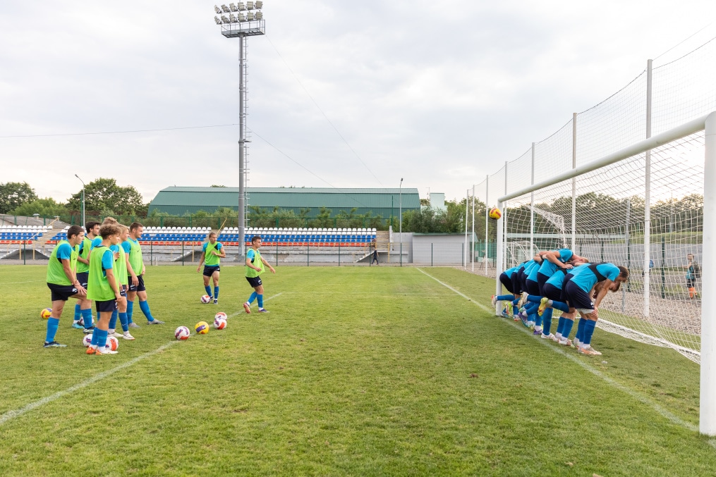 «Газпром» — тренировочные сборы «Зенита»-м в Ставропольском крае:  5 июля, вечерняя тренировка