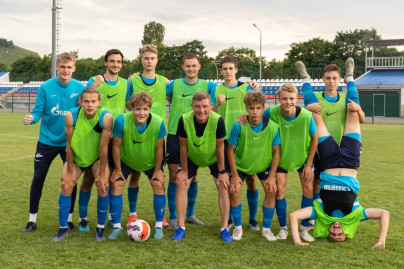 «Газпром» — тренировочные сборы «Зенита»-м в Ставропольском крае:  5 июля, вечерняя тренировка