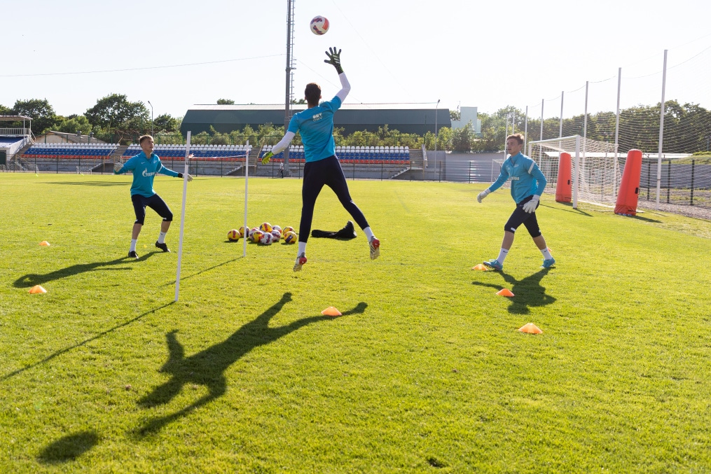 «Газпром» — тренировочные сборы «Зенита»-м в Ставропольском крае: 6 июля, вечерняя тренировка