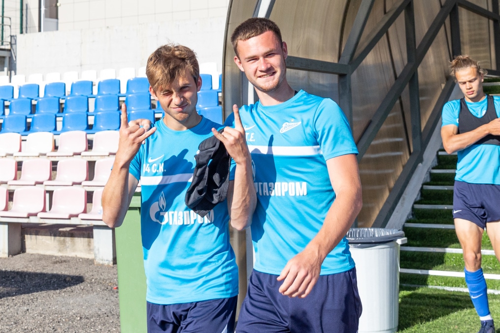 «Газпром» — тренировочные сборы «Зенита»-м в Ставропольском крае: 6 июля, вечерняя тренировка