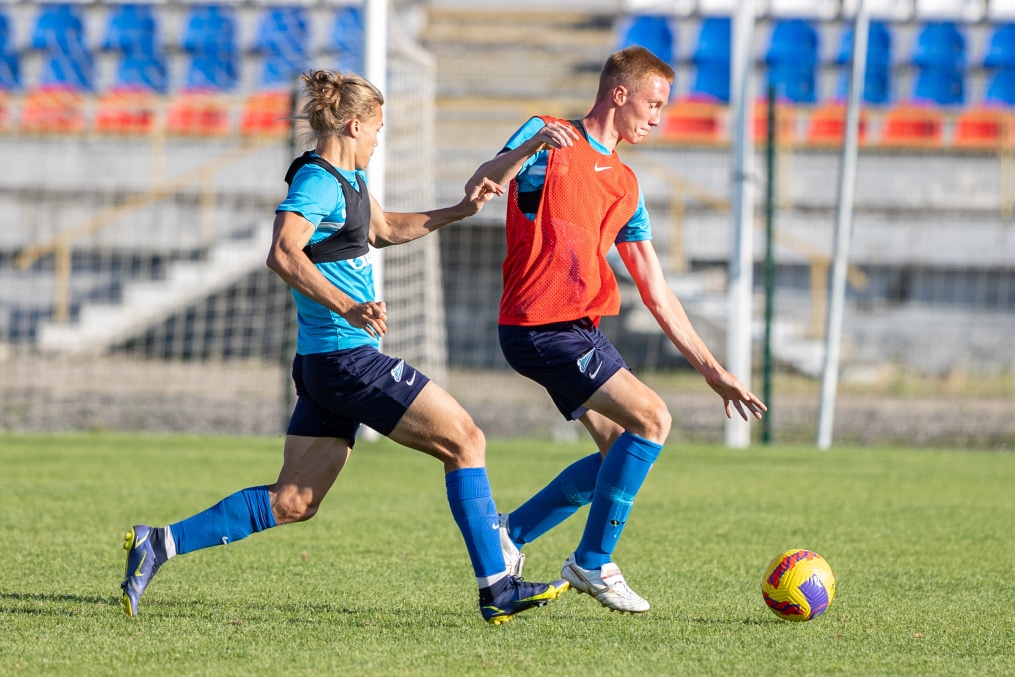 «Газпром» — тренировочные сборы «Зенита»-м в Ставропольском крае: 6 июля, вечерняя тренировка