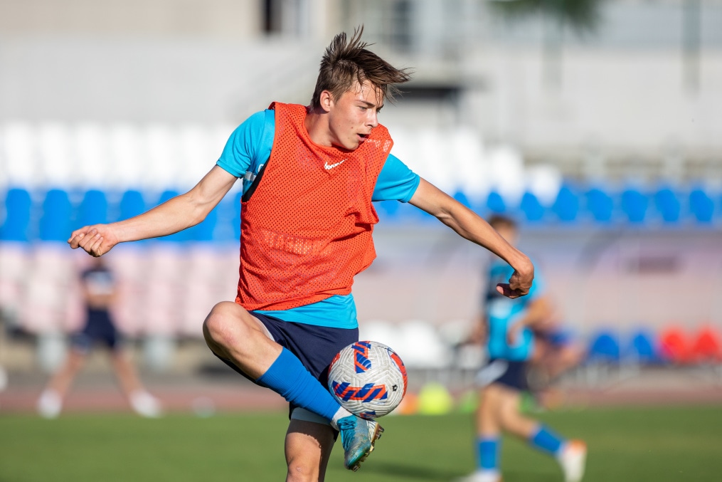 «Газпром» — тренировочные сборы «Зенита»-м в Ставропольском крае: 6 июля, вечерняя тренировка