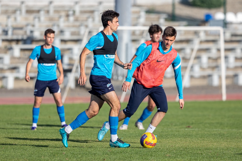 «Газпром» — тренировочные сборы «Зенита»-м в Ставропольском крае: 6 июля, вечерняя тренировка