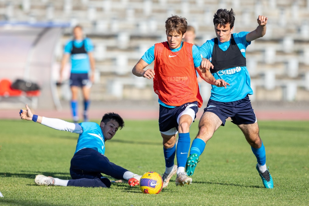 «Газпром» — тренировочные сборы «Зенита»-м в Ставропольском крае: 6 июля, вечерняя тренировка